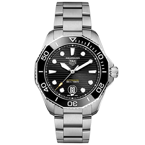 Image of TAG Heuer orologio Aquaracer Professional 300 Calibre 5 43mm nero automatico acciaio WBP201A.BA0632
