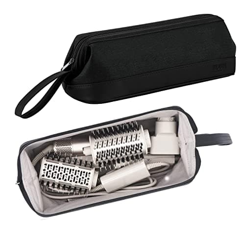 Image of BUBM Travel Case for Dyson Airwrap Styler/Shark Flexstyle,Portable Carrying Case for Dyson Supersonic Hair Dryer,Waterproof Anti-Scratch Dustproof Protection Organizer Travel Storage Bag (Black)