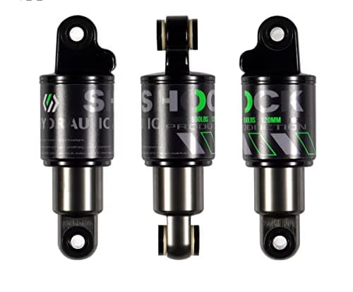Image of Chooee Mountain Bike Rear Shock absorber 120mm/125mm/150mm/165mm/185mm/190mm/200mm Bicycle Rear Suspension Shock Absorber 120mmx550lbs