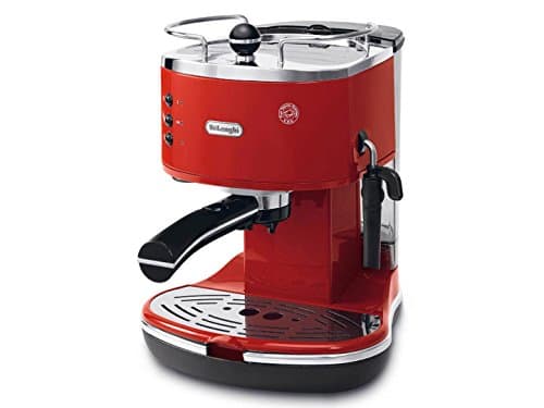 Image of Delonghi Icona ECO311.R Pump Espresso Coffee Maker Red