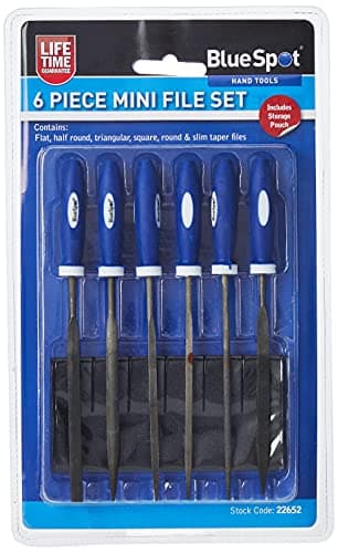Image of Blue Spot 6pc Mini File Set with Pouch