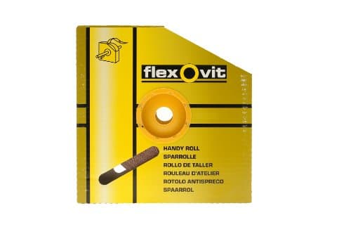 Image of Flexovit 25mm x 25m Emery Coils Grade 120