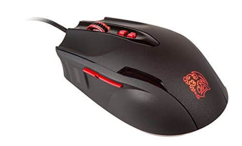 Image of Tt eSPORTS MO-BKV-WDLGBK-01 Black FP Biometric Laser Gaming Mouse