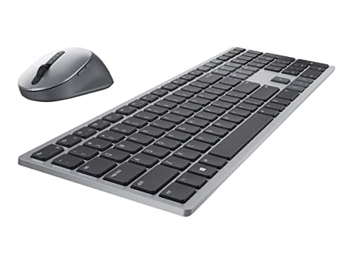 Image of Dell KM7321W Wireless Multimedia Keyboard and Mouse Set, US International (QWERTY), Black