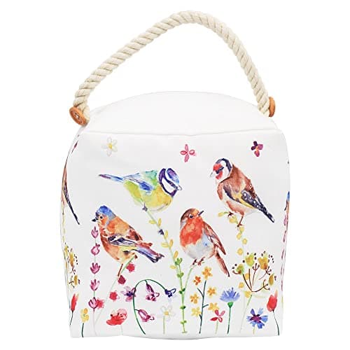 Image of Garden Birds Design Cube Doorstop
