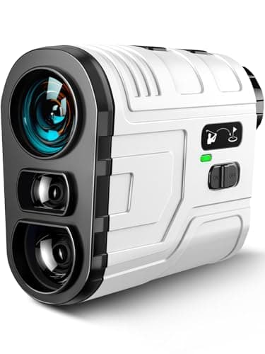 Image of GLXY Golf rangefinder 1200 Yards Rangefinder with Slope Switch, Flag Pole Locking, Rechargeble range finder golf for Golf & Hunting