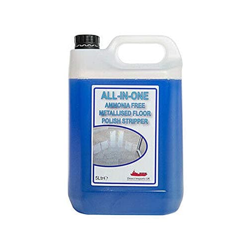 Image of We Can Source It Ltd - Heavy Duty Floor Polish Stripper - All-In-One Ammonia Free Tile and Grout Cleaner for Professional and Commercial Grade - 5 Litres