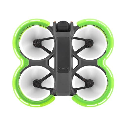 Image of BRDRC Avata 2 Bumper Guards Accessories, Propeller Guard Protector Gimbal Protective Anti-Collision Ring Cover for DJI Avata 2 Fly More Combo Accessories (Green)