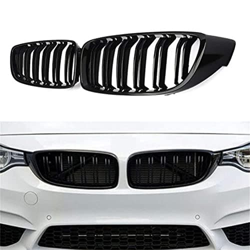 Image of Front Bumper Kidney Grilles Grill Replacement For BMW 4 Series F32 F33 F36 F80 M3 F82 F83 M4 2014+