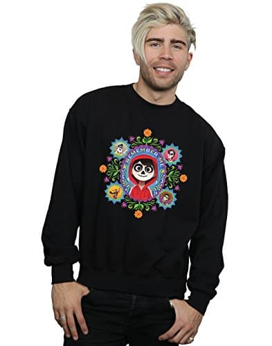 Image of Disney Men's Coco Remember Me Sweatshirt XX-Large Black