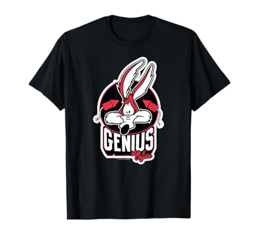Image of Looney Tunes Genius Wile E Coyote T-Shirt