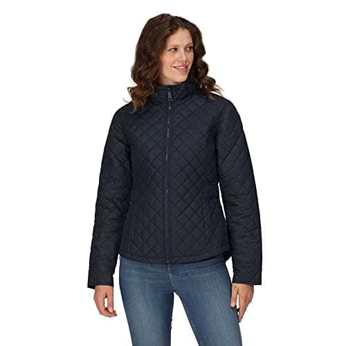 Image of Regatta Carmine Women's Padded Jackets water repellent and insulated - 2 lower pockets, Navy, 12