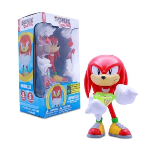 Image of Just Toys LLC Sonic the Hedgehog Buildable Figures (Knuckles - series 2)