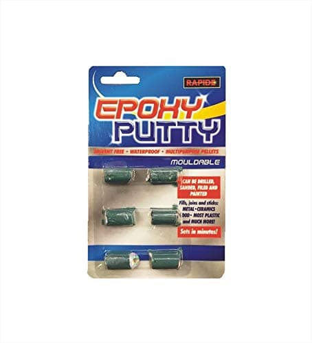 Image of Epoxy Putty, Multipurpose Repair Pallets For Wood, Metal, Plastic, Ceramic, Brick Filler For Holes, Plastic Filler Repair Epoxy Waterproof Putty, 6 x 5g Epoxy Filler
