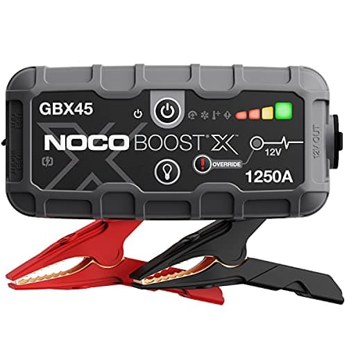 Image of NOCO Boost X GB45: 1250A UltraSafe Jump Starter Power Pack – 12V Car Battery Booster, Portable Power Bank & Jump Leads - For 6.5L Petrol and 4.0L Diesel Engines