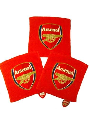 Image of OFFICIAL ARSENAL F.C. CRESTED FACE CLOTH