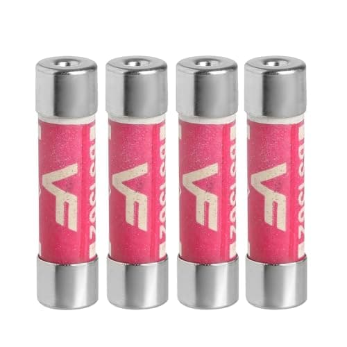 Image of Jegs 3A Electrical Fuses Pack Of 4, Household Domestic Mains Plug Fuses, BS 1362 Compliant