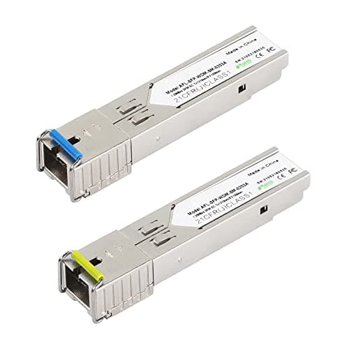 Image of CERRXIAN 1.25G Single Mode BIDI SFP SC Module Fiber Transceiver,SFP-WDM-SM,3KM SC Tx1550nm/Rx1310nm-1 Pair