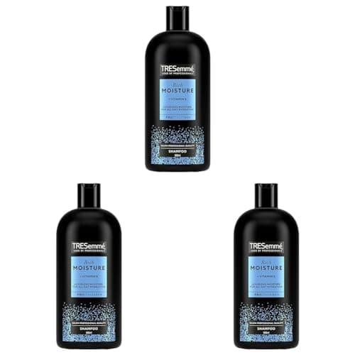Image of TRESemmé Rich Moisture Shampoo all-day hydration with vitamin E for dry, damaged hair 900 ml (Pack of 3)