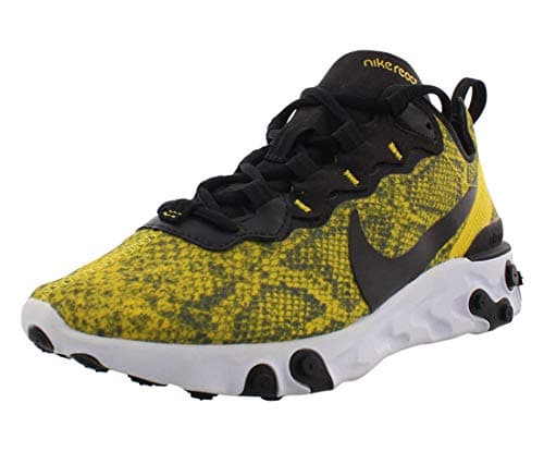 Image of Nike Women's React Element 55 Speed Yellow/Black-White (CT1551 700) - 6.5