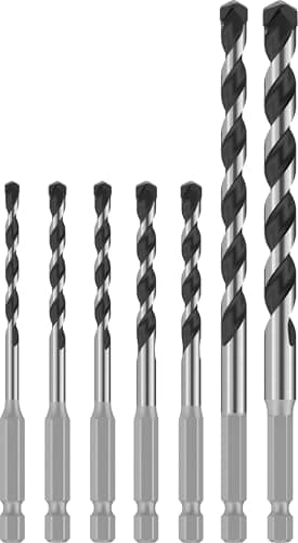 Image of PRO HEX-5 Drill Bit 7pc set 4x100/5x100/6x100/8x150/10x150mm