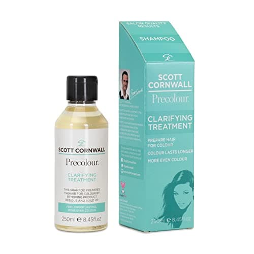 Image of Scott Cornwall PreColour Clarifying Shampoo Treatment with Vitamin C and Hyaluronic Acid for All Hair Types, Citrus Scent, 250ml