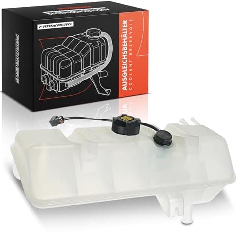 Image of Frankberg Coolant Expansion Tank Coolant Reservoir with Lid for Jumper Ducato Boxer 230P 244 Z_ 230L 244 ZCT_ 1.9L-2.8L 1994-2017