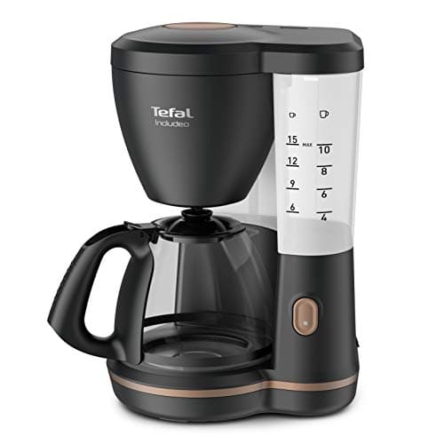 Image of CM533811 Filter Coffee Maker Including Tefal, An Extremely Easy to Use Coffee Maker Suitable for Right and Left Handed Users, 1.25 L, 10 to 15 Cups