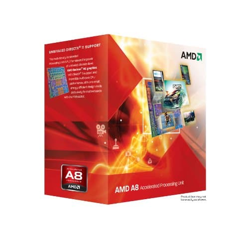 Image of AMD A8-3850 Quad-Core Processor - 2.9GHz, 4MB L2 Cache, Socket FM1, APU, Radeon HD 6550D