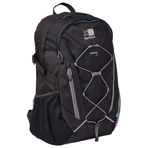 Image of Karrimor Metro Unisex Outdoor Hiking Backpack, Black - 30 Litres