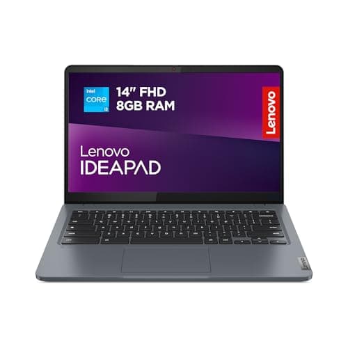 Image of Lenovo IdeaPad Slim 3 Chromebook Plus | 14 Inch Full HD Laptop | Intel Core i3-N305 | 8GB RAM | 256GB eMMC| Chrome OS | Storm Grey