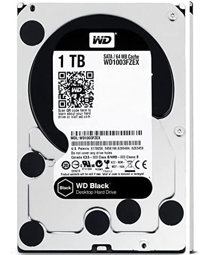 Image of WD 1 TB Performance Hard Drive - Black