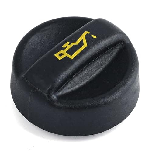 Image of Crozgan Engine Oil Filler Cap 9670015080 9675477380 Replacement for Citroen Berlingo C3 C5 Picasso Dispatch Peugeot 207 208 307 308 508 2008 3008 5008 1.5 1.6D 1180.S5 Astra Vivaro S-MAX B-max C-max