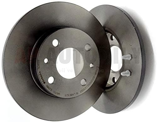 Image of Brembo Brake Discs 08.5085.11 Brake Disc Disc Brakes (x2) for Ford KA (RU8) for Fiat 500 (312) for Alfa Romeo 145 (930)
