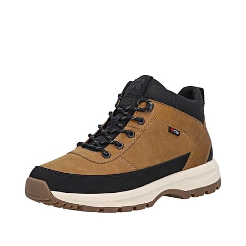 Image of Rieker Men's U1670 Lace-Up Boots, Yellow, 40 EU, yellow, 6.5 UK