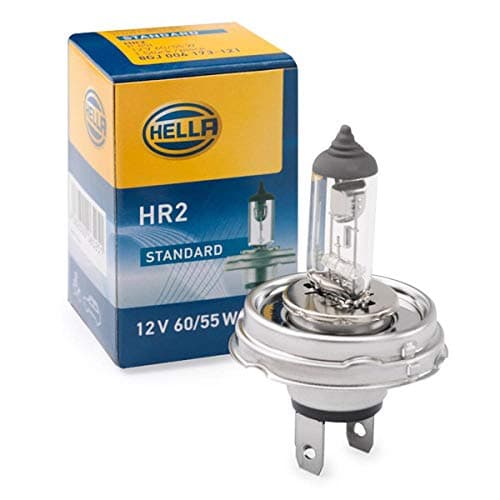 Image of HELLA 8GJ 004 173-121 Bulb - R2 (Bilux) - Standard - 12V - 60/55W - Socket Type: P45t - Box - Quantity: 1
