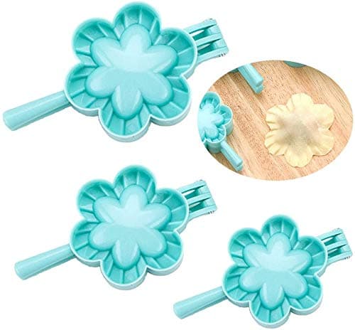 Image of Ravioli Dumpling Maker Set - 3 Pcs Manual Chinese Dumpling Pie Ravioli Maker Mold Cutter - Gyoza Empanada Mould Pastry Dough Press Tool for Home Kitchen