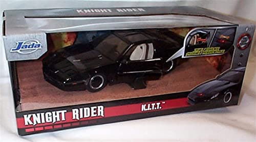 Image of jada Knight Rider K.I.T.T. with working Scanner Light car 1:24 scale diecast model
