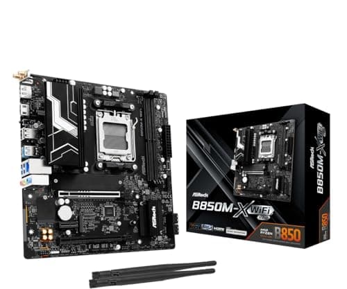 Image of ASRock B850M-X WIFI R2.0 Amd B850 Am5 Micro Atx 2 Ddr5 Hdmi Dp Wi-Fi 6E 2.5G Lan
