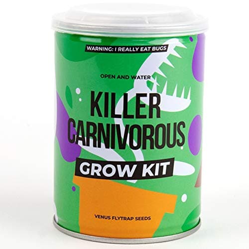 Image of Gift Republic GR850005 Grow Your Own Killer Canivorous Plants Grow Kits, Pack of 1