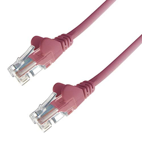 Image of Connekt Gear 2m RJ45 CAT6 UTP Stranded Flush Moulded LS0H Network Cable - 24AWG - Pink