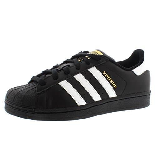 Image of adidas Originals Superstar Foundation Sneaker, Core Black/White/Core Black, 3.5 UK