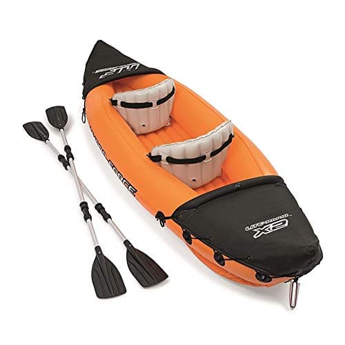 Image of Bestway Hydro-Force Lite-Rapid X2 Inflatable Kayak with Oars - Blue