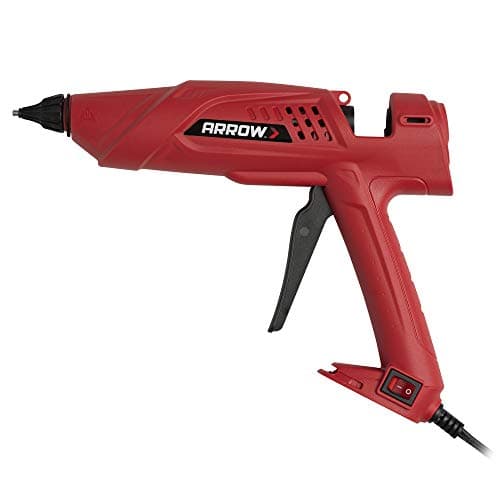 Image of Arrow Fastener 300-Watt Heavy Duty Professional Electric Hot Melt Glue Gun for Crafts, Construction, and Wood, Clear