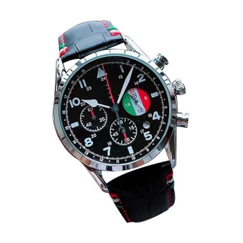 Image of Easy Read Men's Chronograph Automatic Skeleton Watch - Luxury Mechanical Waterproof Wristwatch with Date Display for Birthday, Holiday