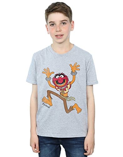 Image of Disney Boys The Muppets Classic Animal T-Shirt 7-8 Years Sport Grey