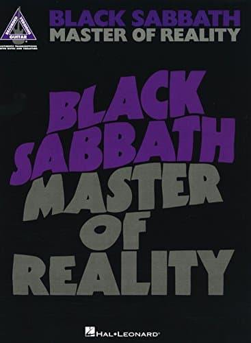 Image of Black Sabbath - Master of Reality Songbook