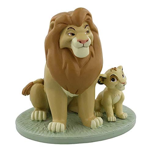 Image of Disney Magical Moments - Mufasa & Simba - My Daddy is King Lion King Keepsake Figurine