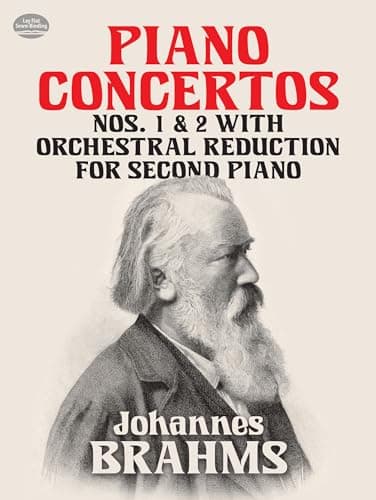 Image of Piano Concertos Nos 1 And 2.: With Orchestral Reduction for Second Piano (Dover Classical Piano Music: Four Hands)
