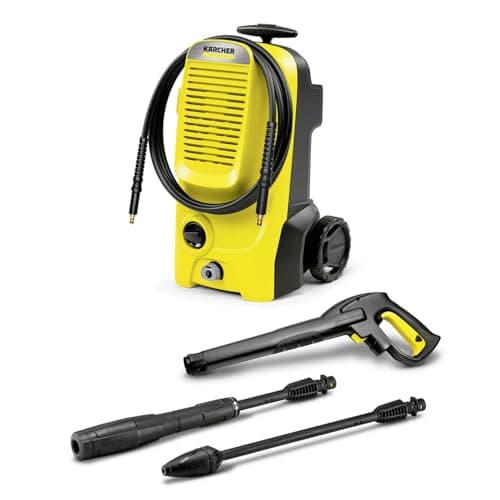 Image of Kärcher K 5 Classic Pressure Washer, Pressure: max. 145 bar, Flow Rate: 500 l/h, Area Coverage: 40 m²/h, Water Filter, Weight: 5.6 kg, high-Pressure Hose and Gun, Dirt Blaster, Spray Lance